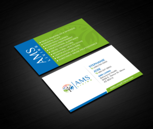 Business Card Design by Creations Box 2015 for AMS LIVING, LLC  | Design: #27704792