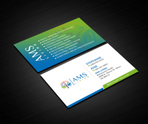 Business Card Design by Creations Box 2015 for AMS LIVING, LLC  | Design: #27704794