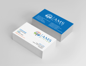 Business Card Design by Creations Box 2015 for AMS LIVING, LLC  | Design: #27704819