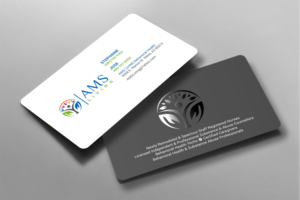 Business Card Design by chandrayaan.creative for AMS LIVING, LLC  | Design: #27702760