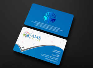 Business Card Design by chandrayaan.creative for AMS LIVING, LLC  | Design: #27702767
