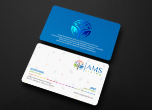 Business Card Design by chandrayaan.creative for AMS LIVING, LLC  | Design: #27702769