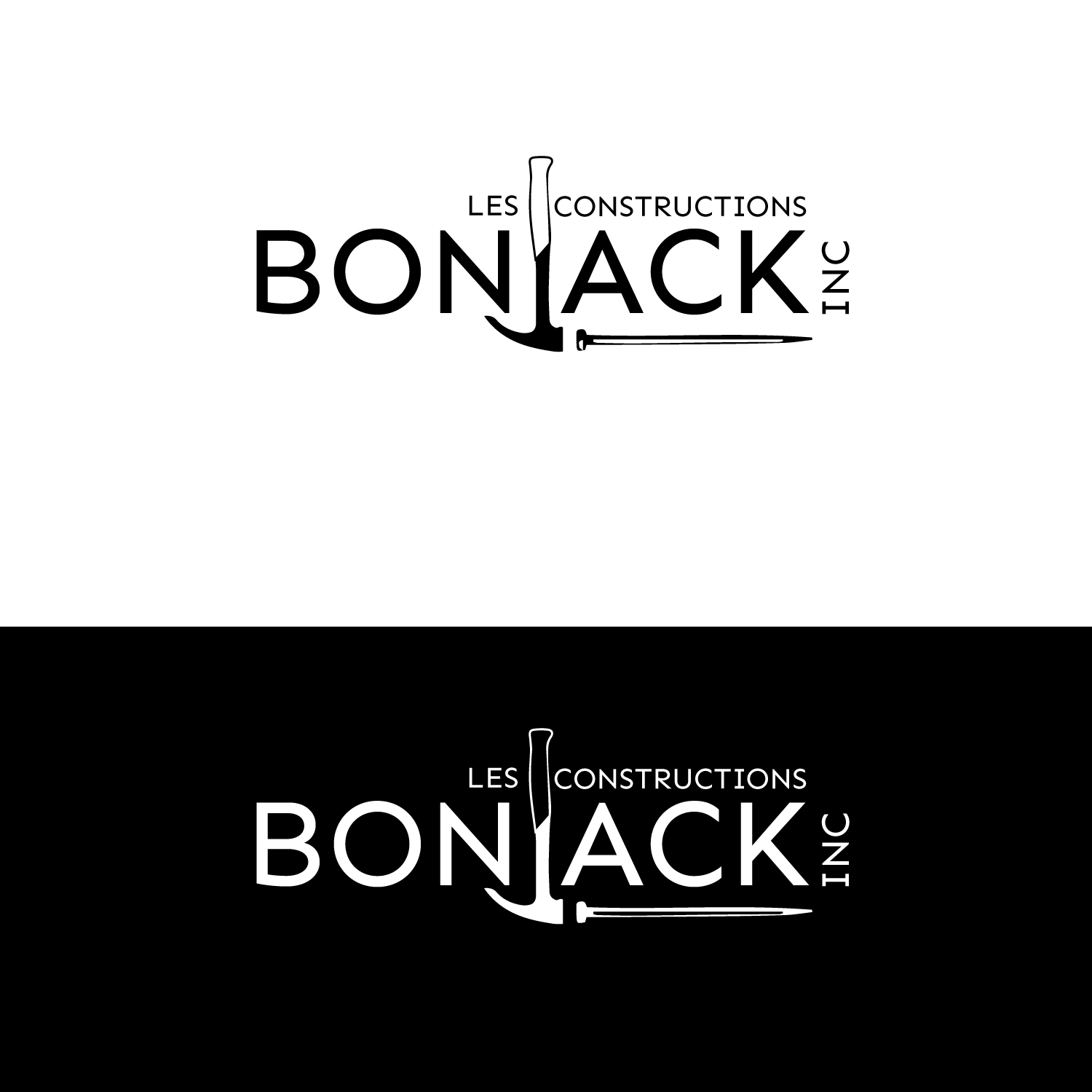 Design de Logo par uk pour Les Constructions Bonjack inc | Design #27708253