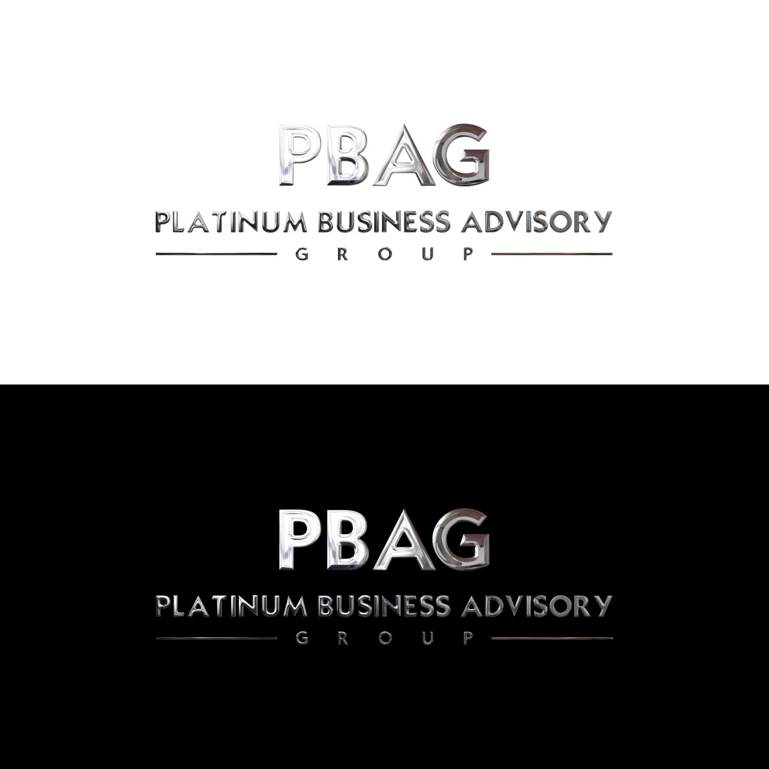 Logo Design by saher khan 2 for Platinum Business Advisory Group | Design #27702105