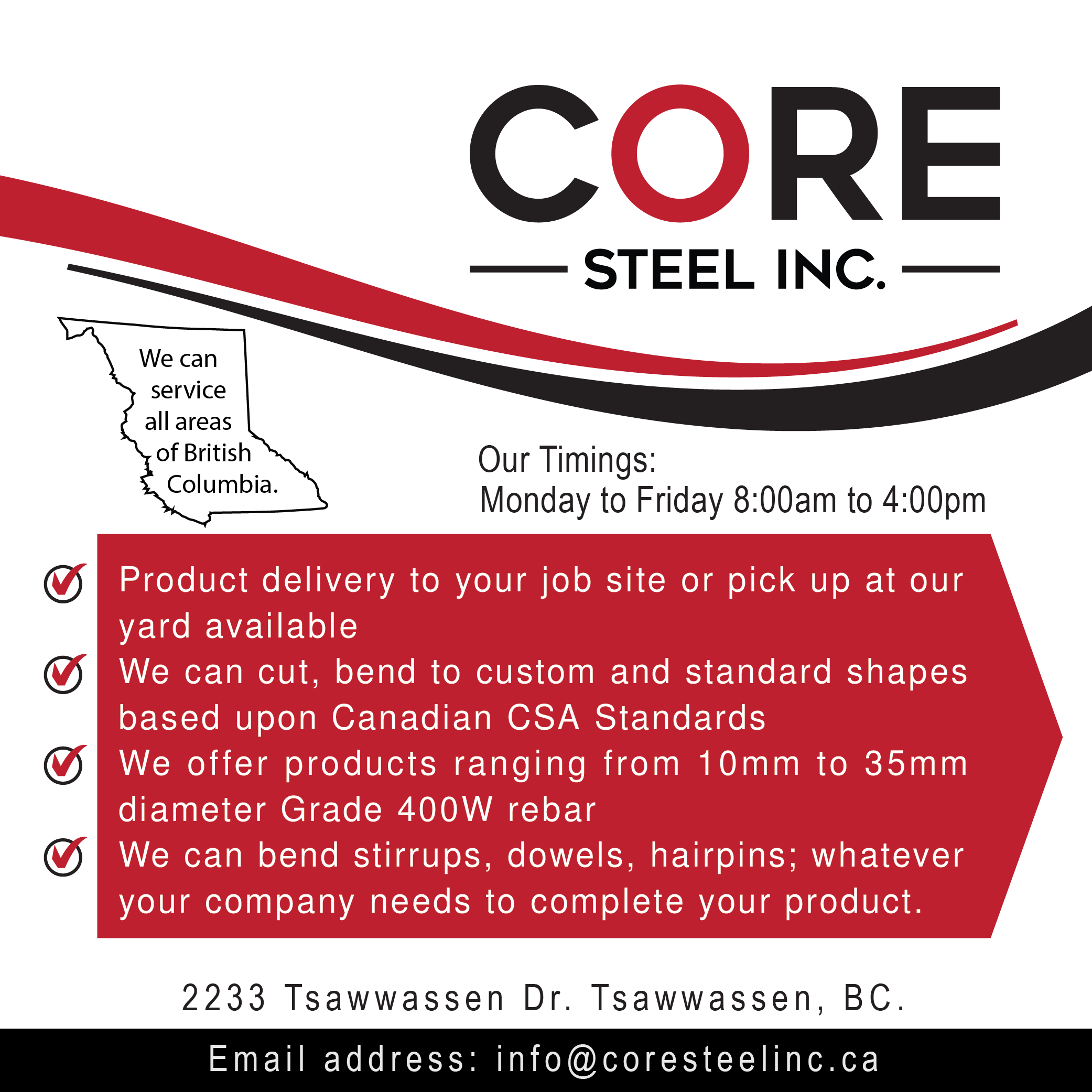 Facebook Design by liaarts for Core Steel Inc. | Design #27705434