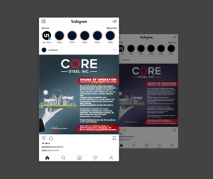 Diseño de Facebook por Andre Samuels para Core Steel Inc. | Diseño: #27726320