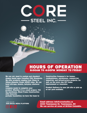 Diseño de Facebook por Andre Samuels para Core Steel Inc. | Diseño: #27726325