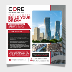 Diseño de Facebook por colourstreak para Core Steel Inc. | Diseño: #27765198