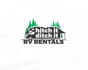 Hitch it & Ditch it RV Rentals | Logo Design by Djamdesign