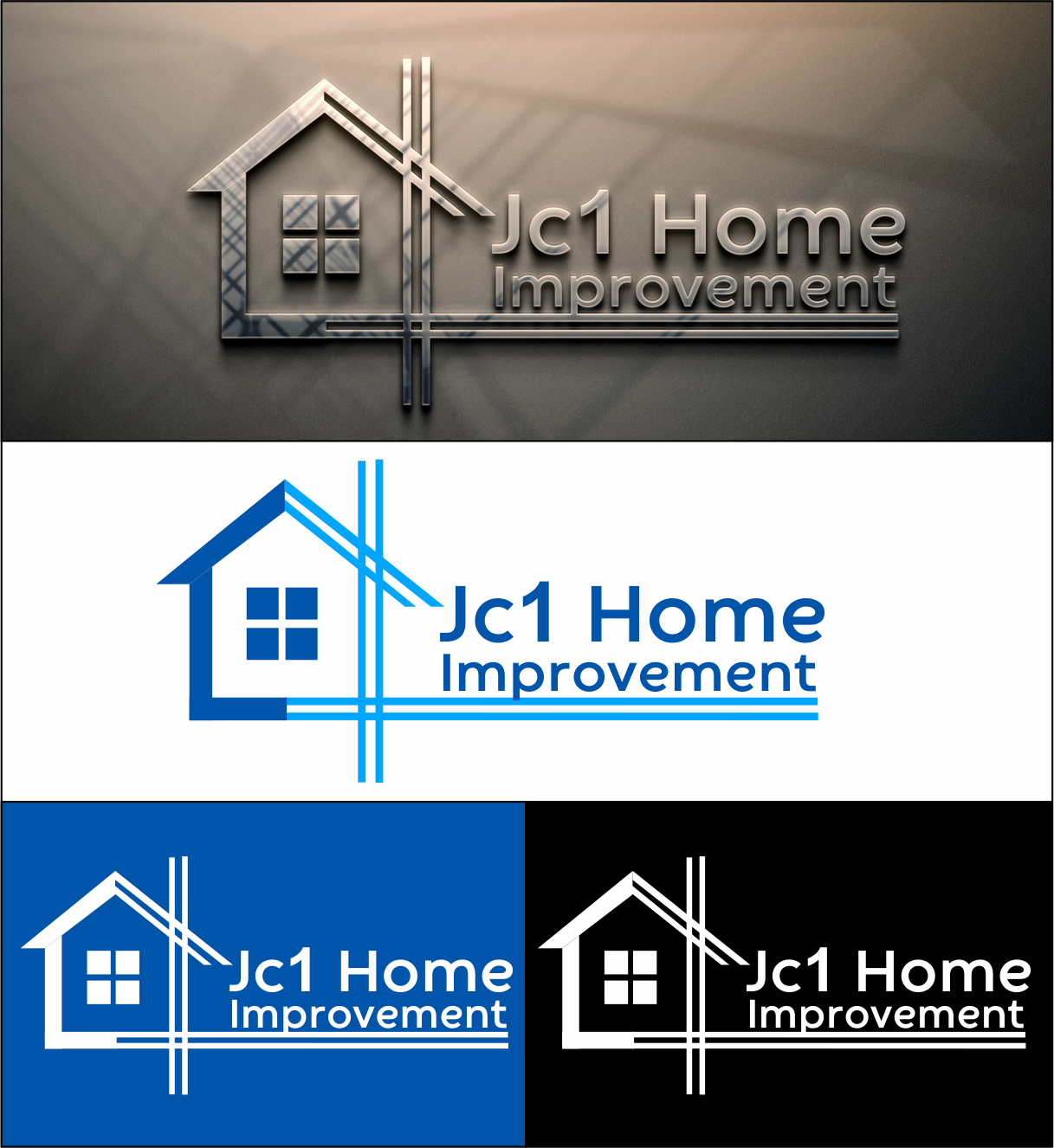 Logo Design by upworkboy73 for JC1 Home Improvement | Design #27739208