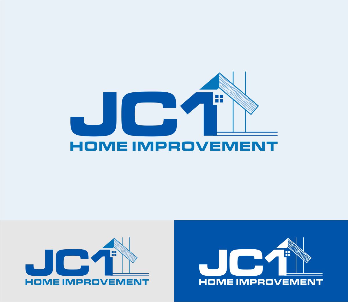 Logo Design by Rajiv Kumar for JC1 Home Improvement | Design #27738404