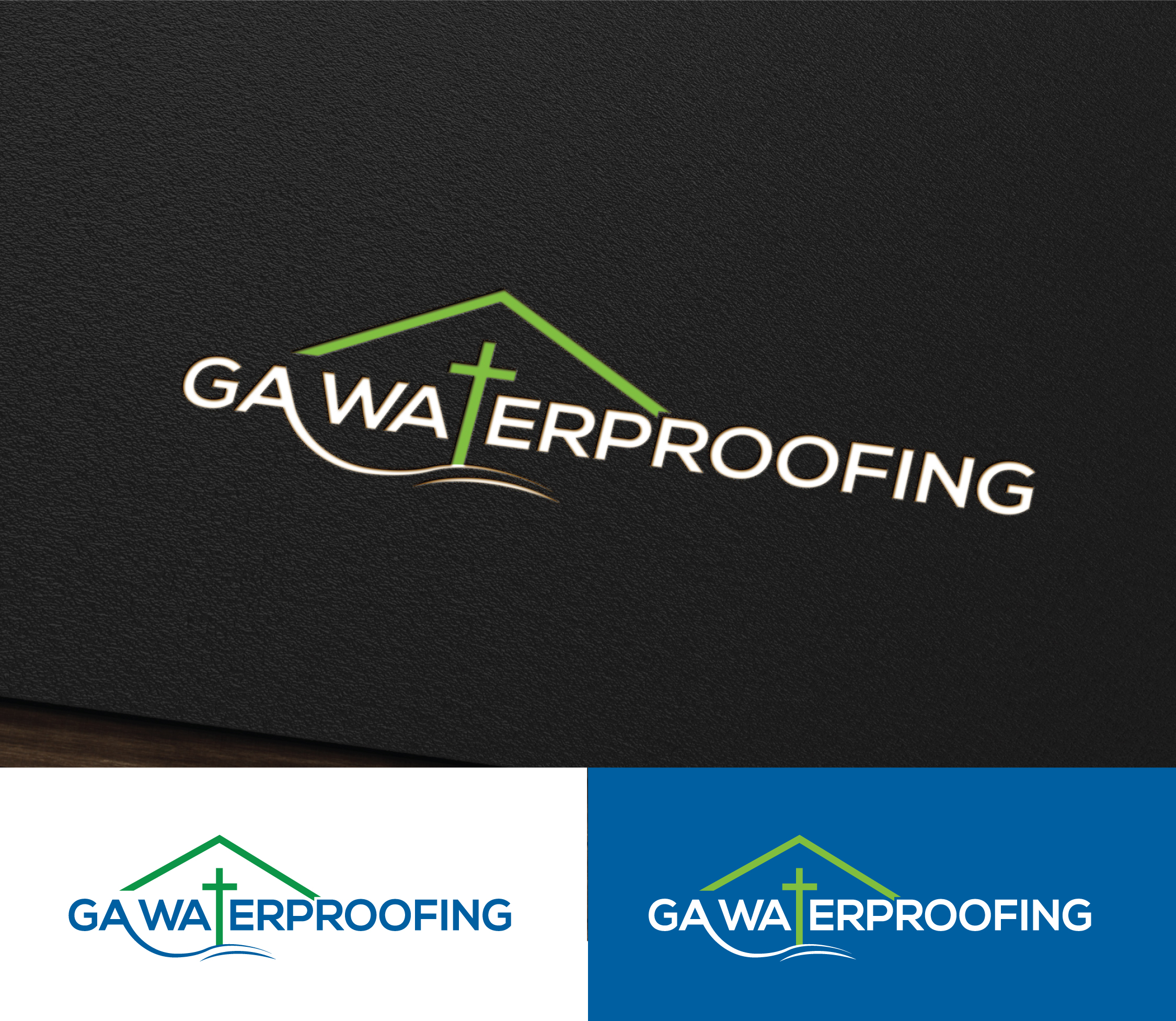 Logo Design by StromDesignHub for GA Waterproofing | Design #27708657