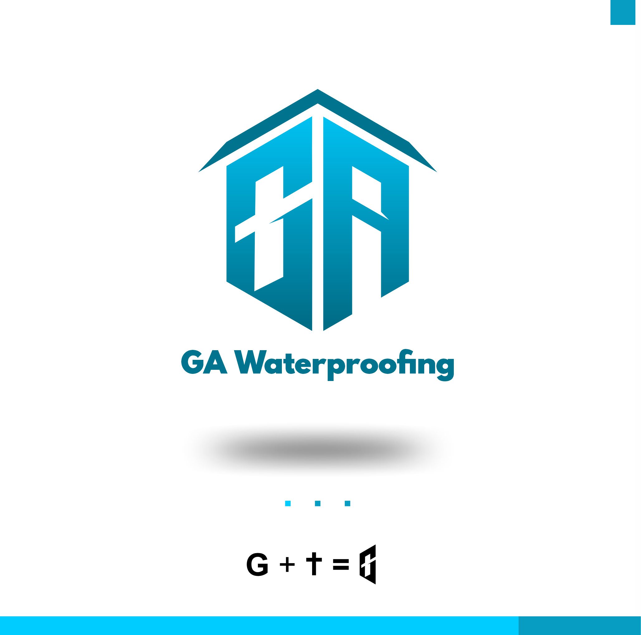 Logo Design by TUCALU for GA Waterproofing | Design #27709201