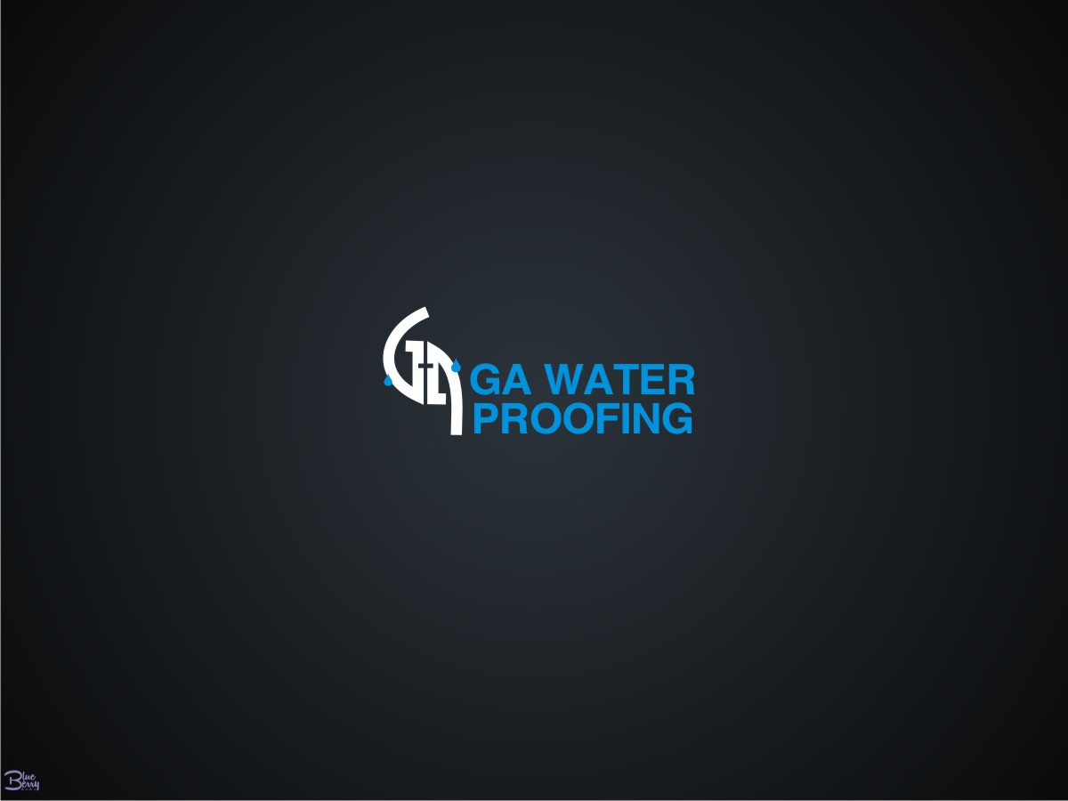 Logo-Design von Blueberry für GA Waterproofing | Design #27709085