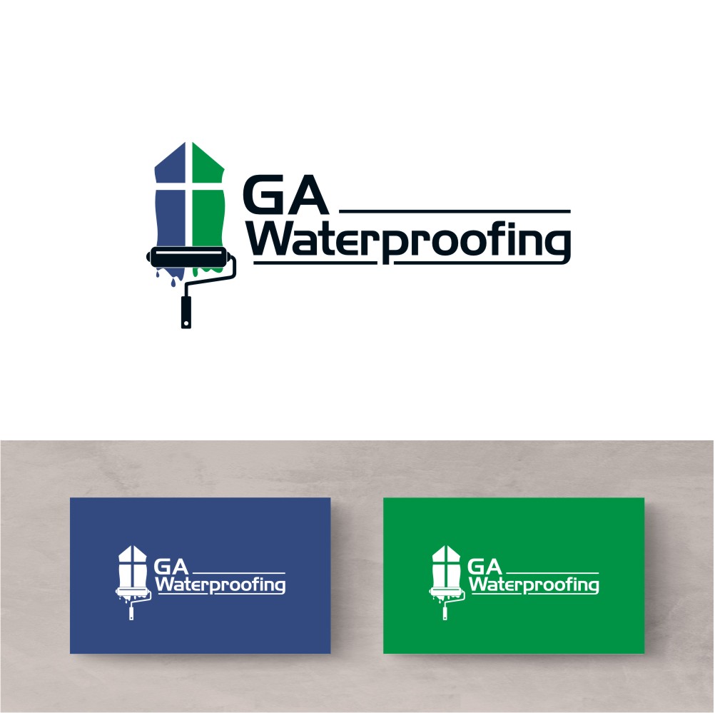 Logo Design by south door for GA Waterproofing | Design #27711233