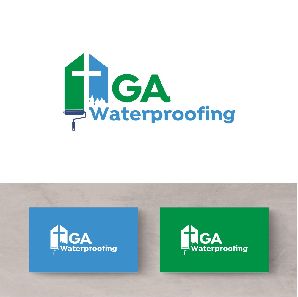 Logo Design by south door for GA Waterproofing | Design #27711467