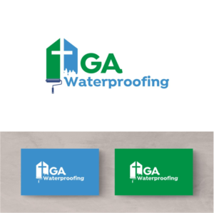 Logo-Design von south door für GA Waterproofing | Design: #27711467