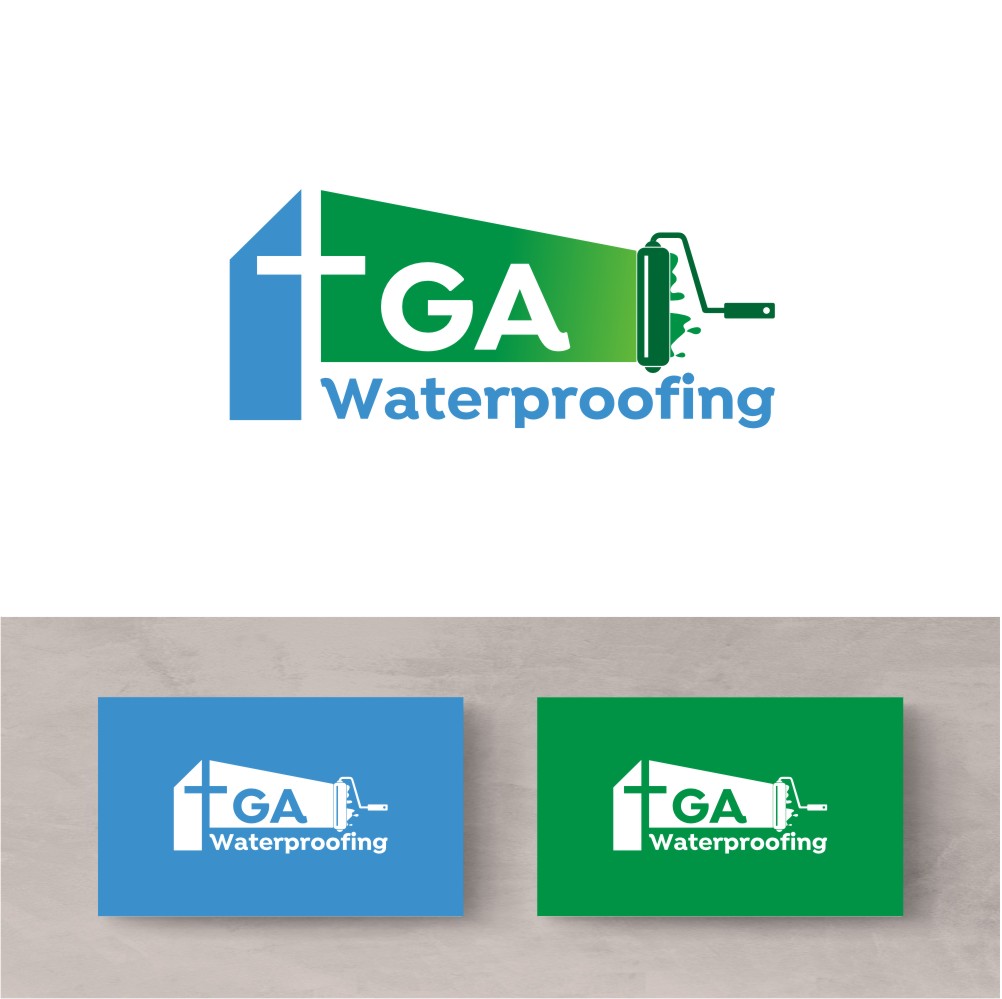 Logo Design by south door for GA Waterproofing | Design #27711472
