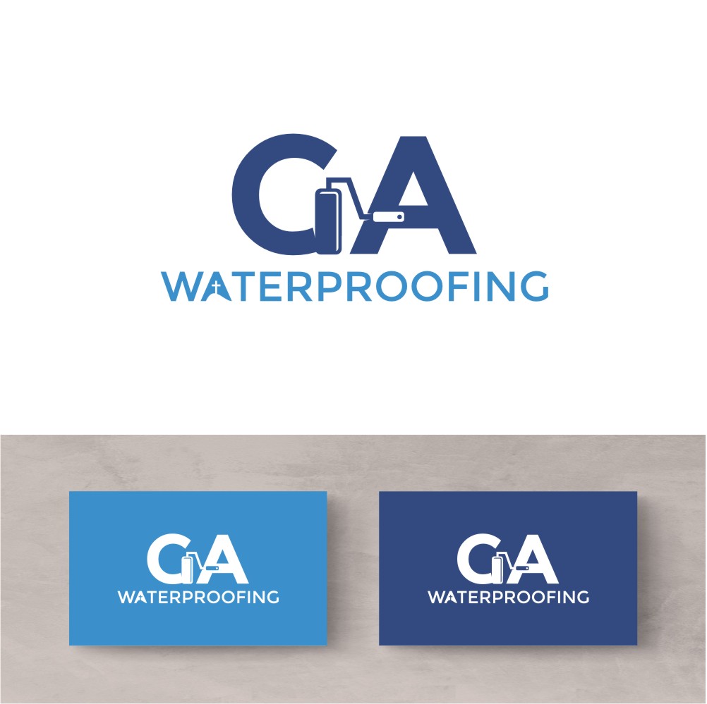 Logo Design by south door for GA Waterproofing | Design #27711734