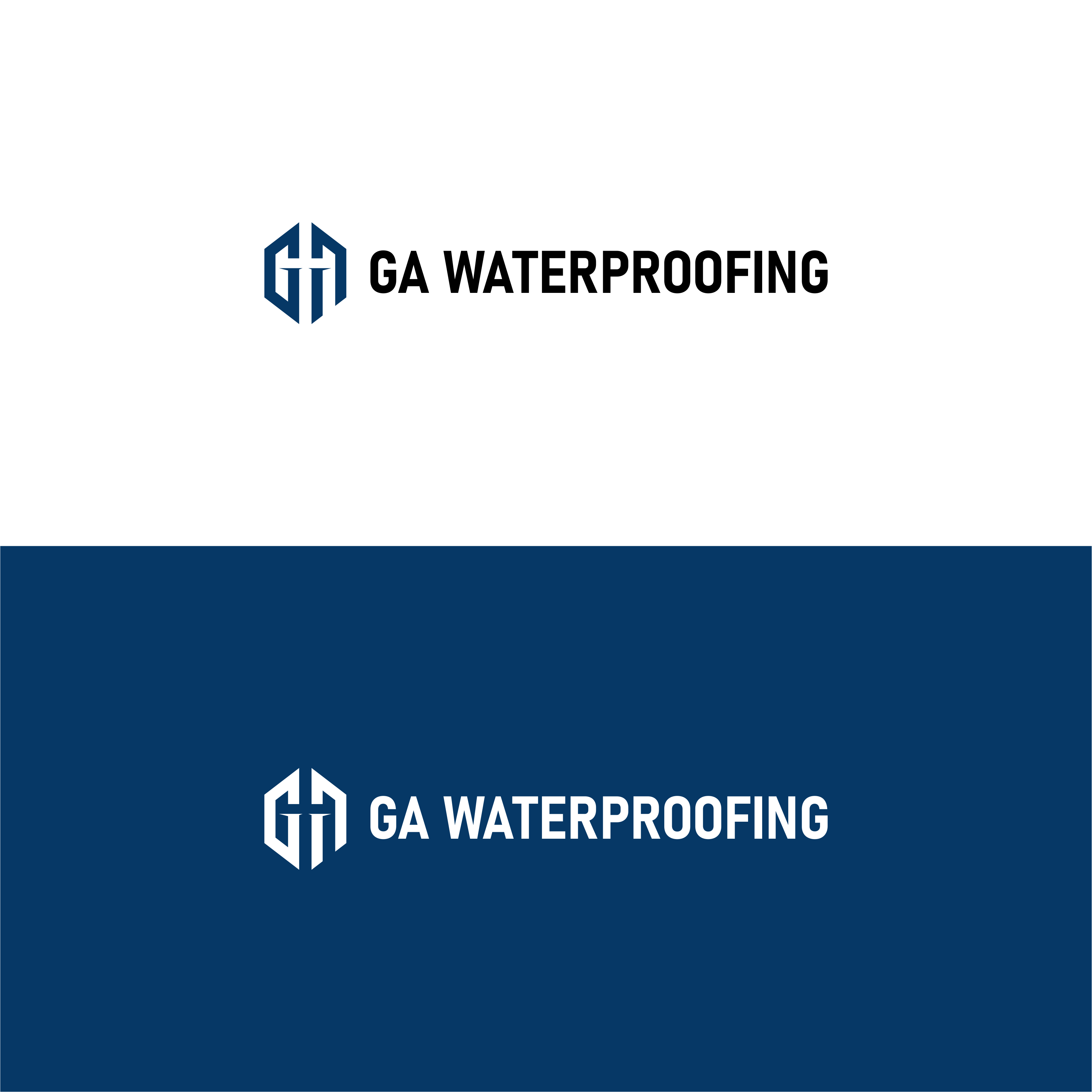 Logo Design by achil78 for GA Waterproofing | Design #27707727