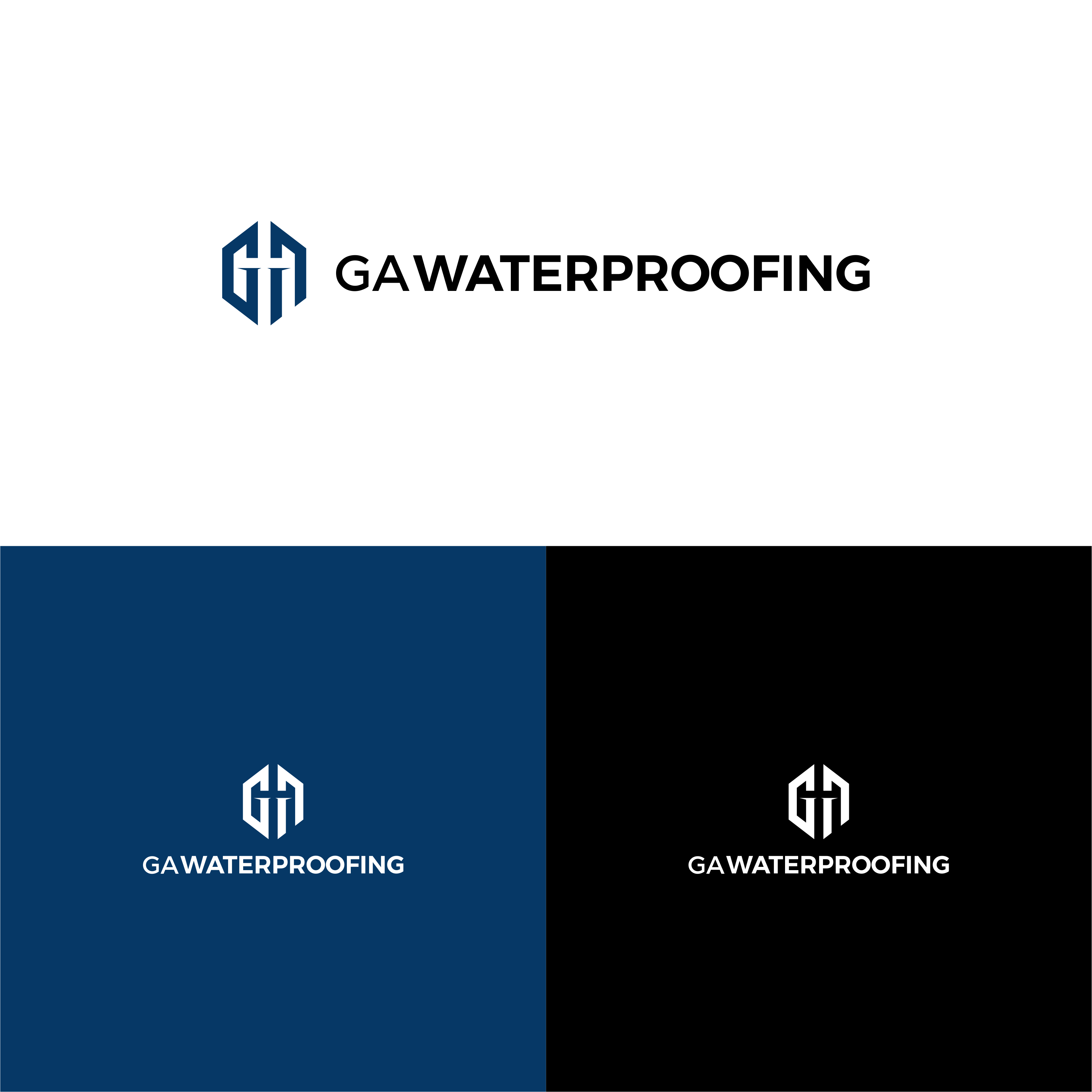 Logo Design by achil78 for GA Waterproofing | Design #27707737