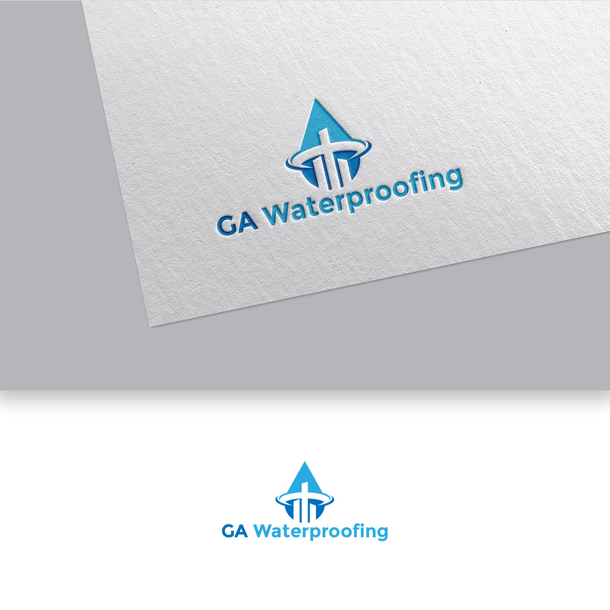 Logo Design by DesignDUO for GA Waterproofing | Design #27709522