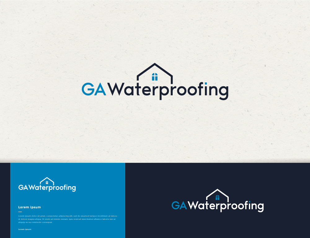 Logo-Design von JudynGraff für GA Waterproofing | Design #27712342