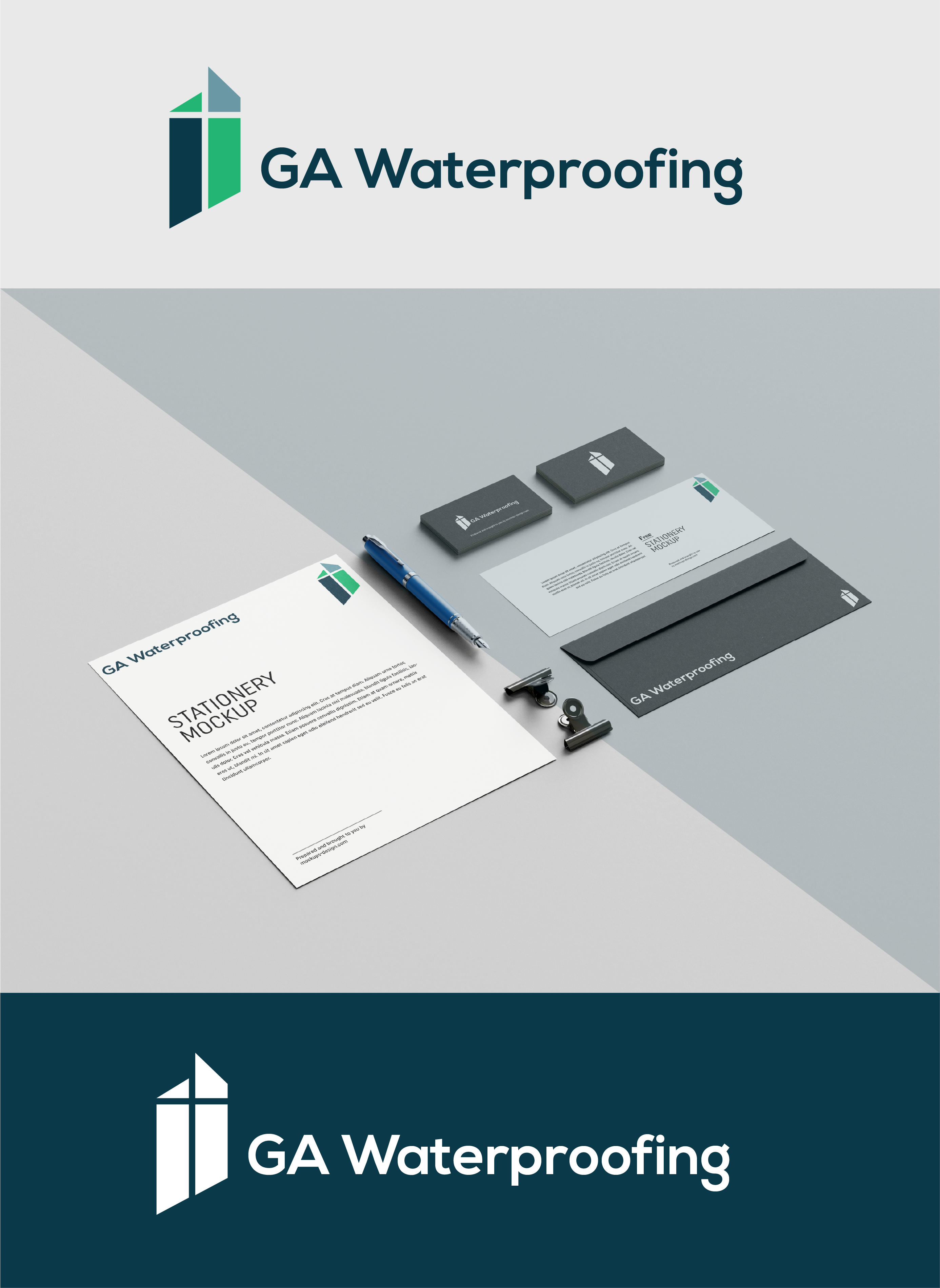 Design de Logo par miloje1207 pour GA Waterproofing | Design #27711550