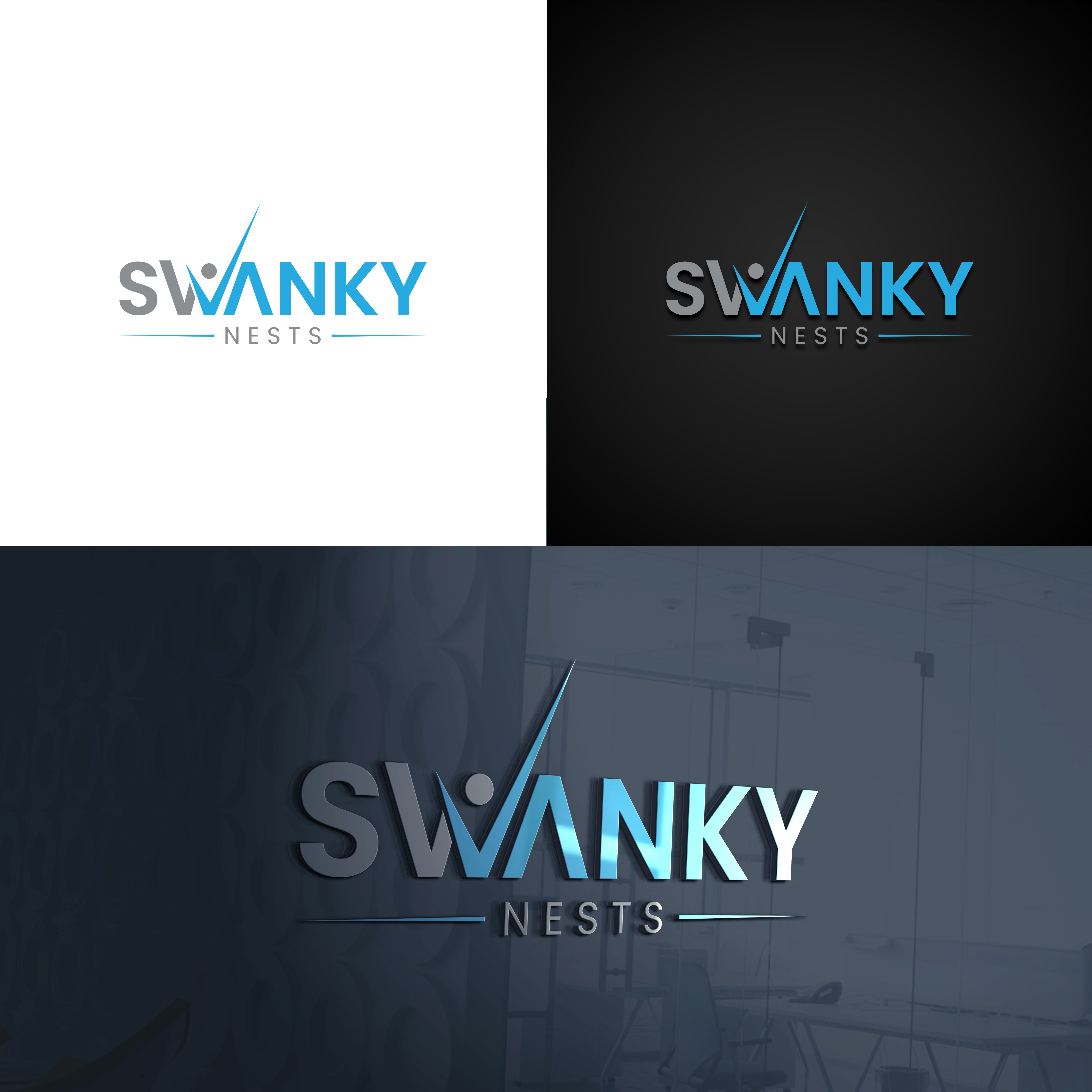 Logo Design by RK CREATIVE for Nest Managers LLC | Design #27712355