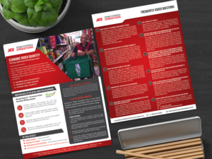 Economic Order Quantity Brochure and FAQ | Design de Brochure par alex989