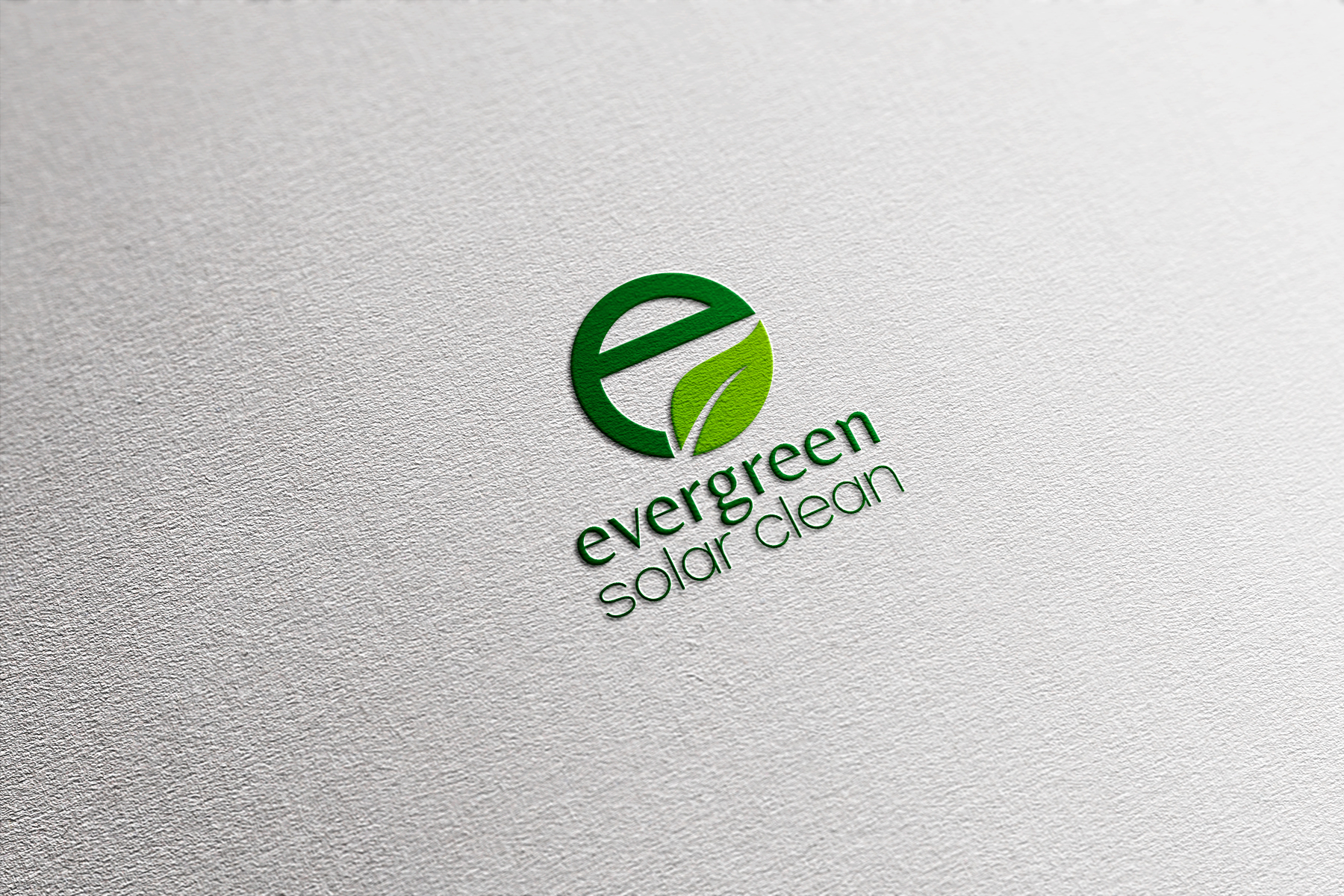 Logo-Design von NandanG für Evergreen Solar Clean | Design #27745073