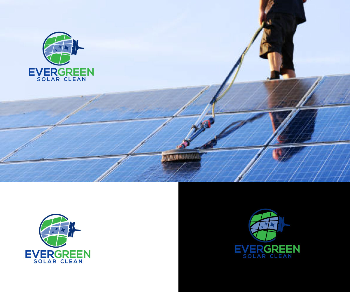 Logo-Design von dianagargaritza für Evergreen Solar Clean | Design #27730607