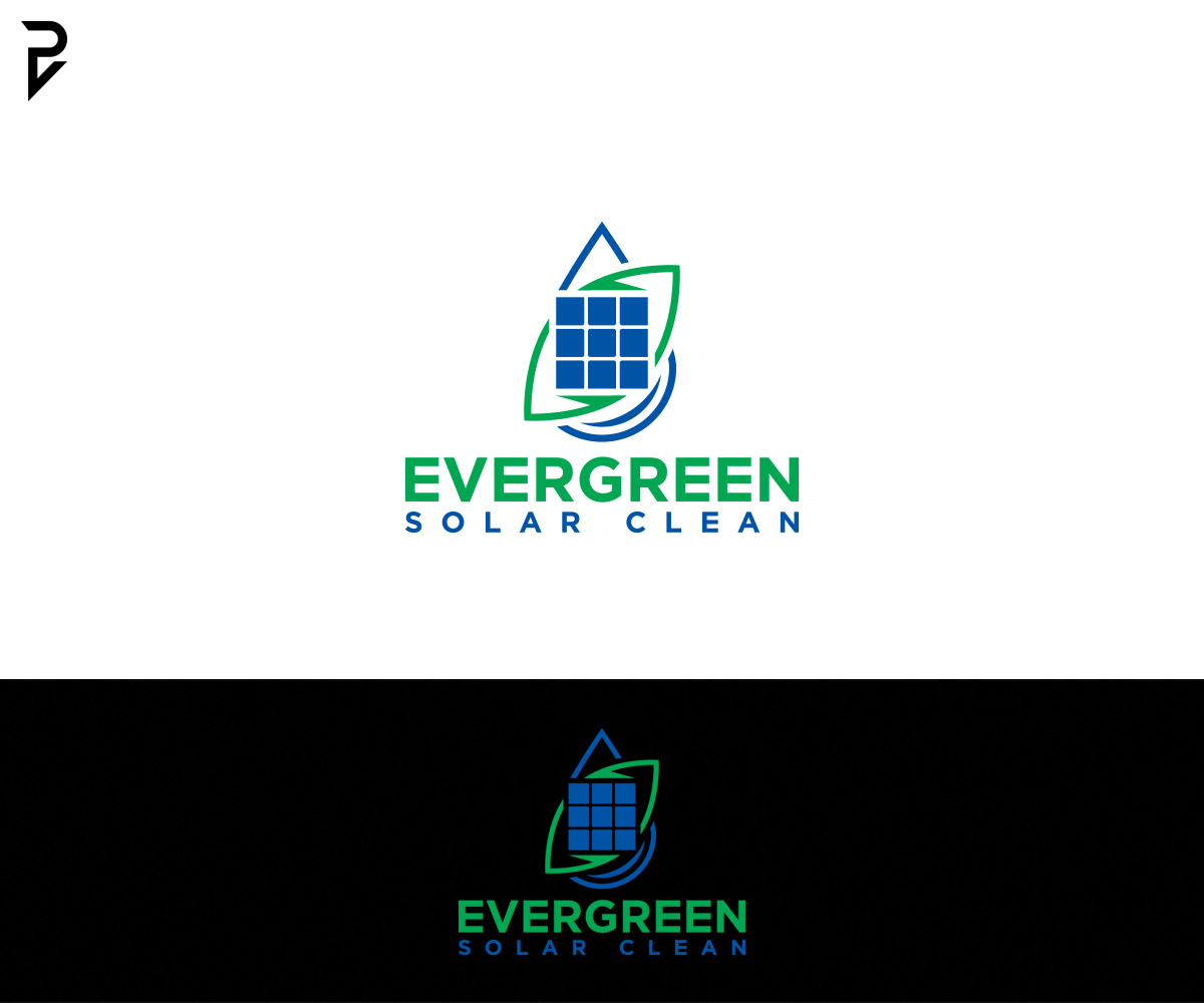 Logo-Design von poisonvectors für Evergreen Solar Clean | Design #27706775