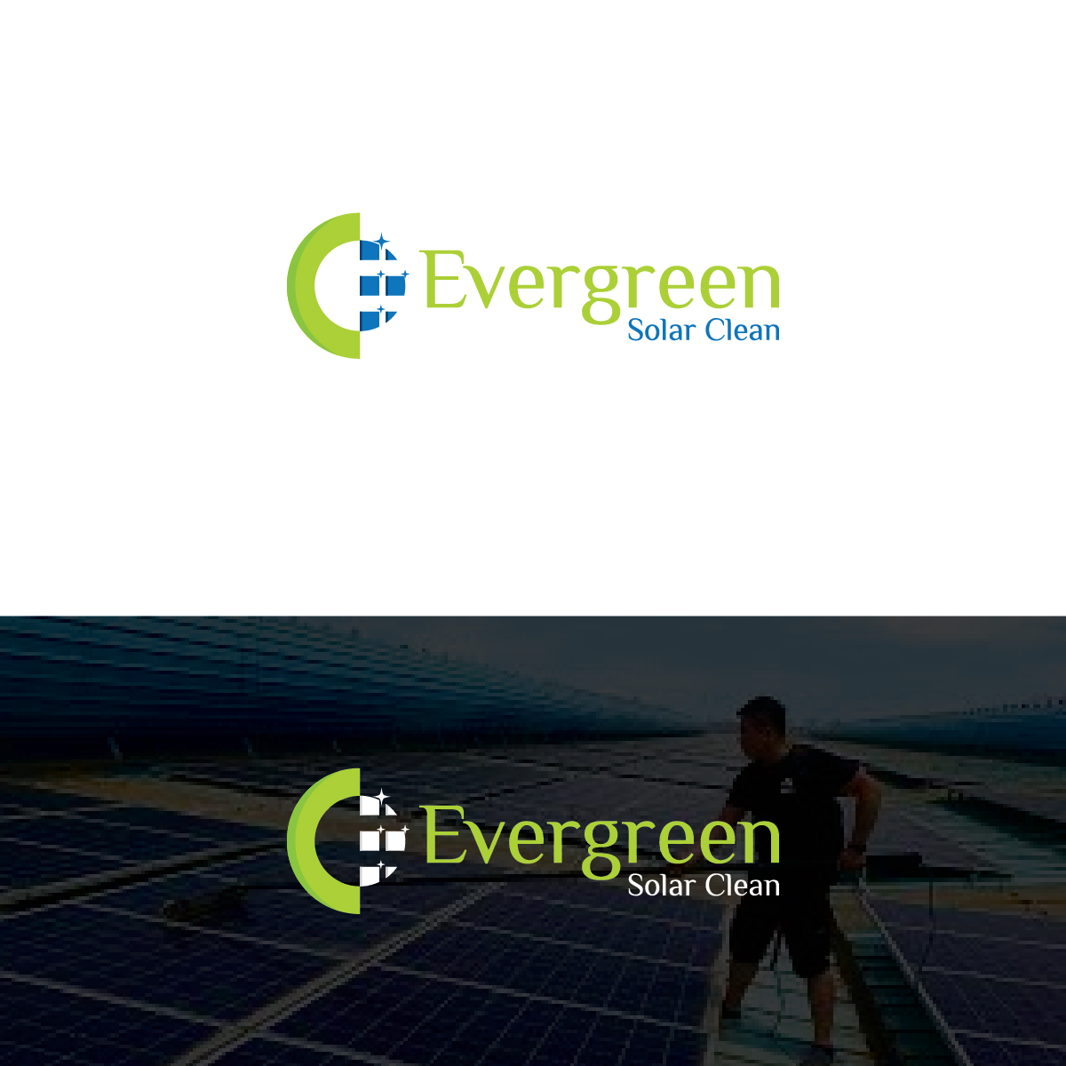 Logo Design by Deziners Zone for Evergreen Solar Clean | Design #27710721