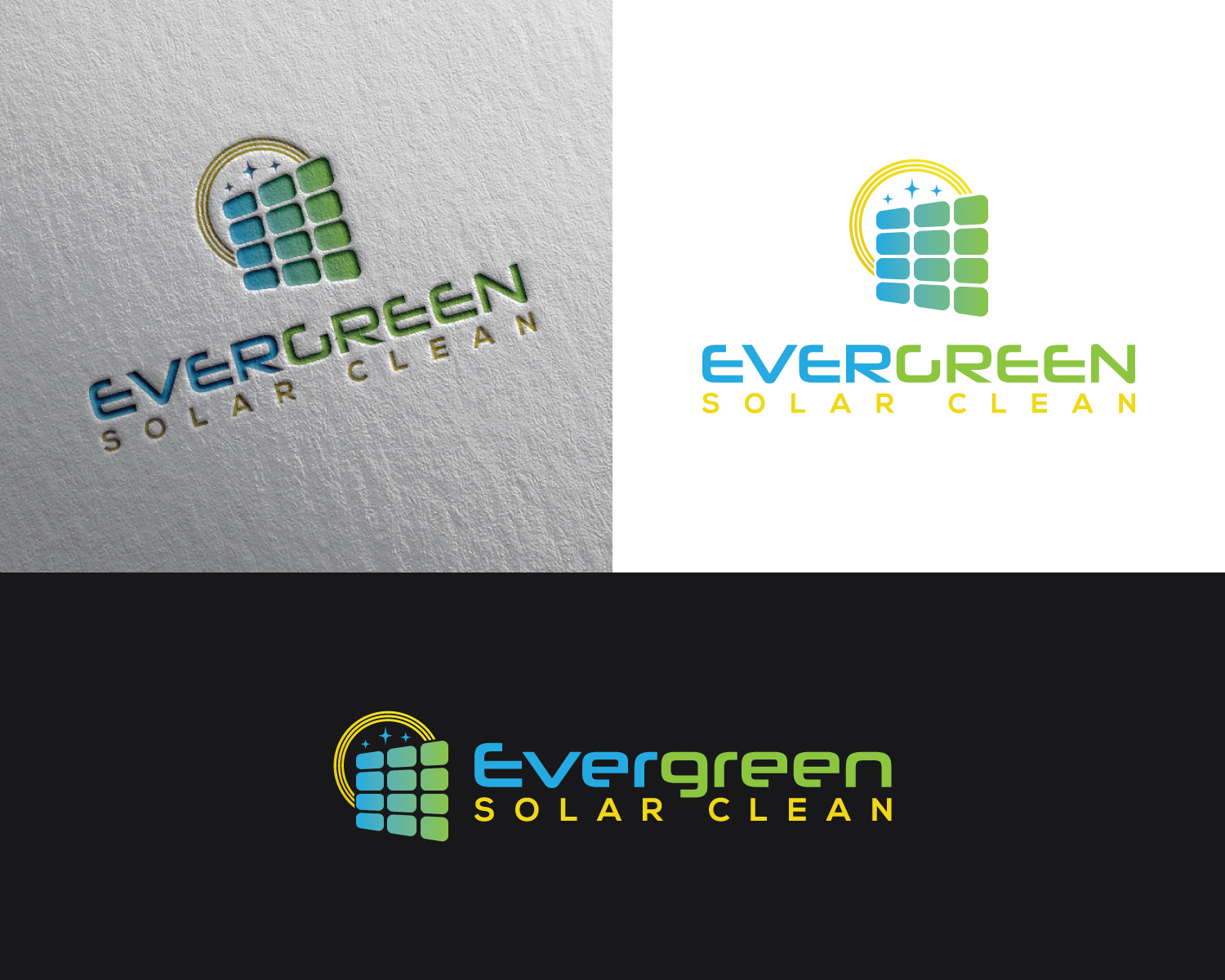 Diseño de Logo por MAWBM para Evergreen Solar Clean | Diseño #27728635
