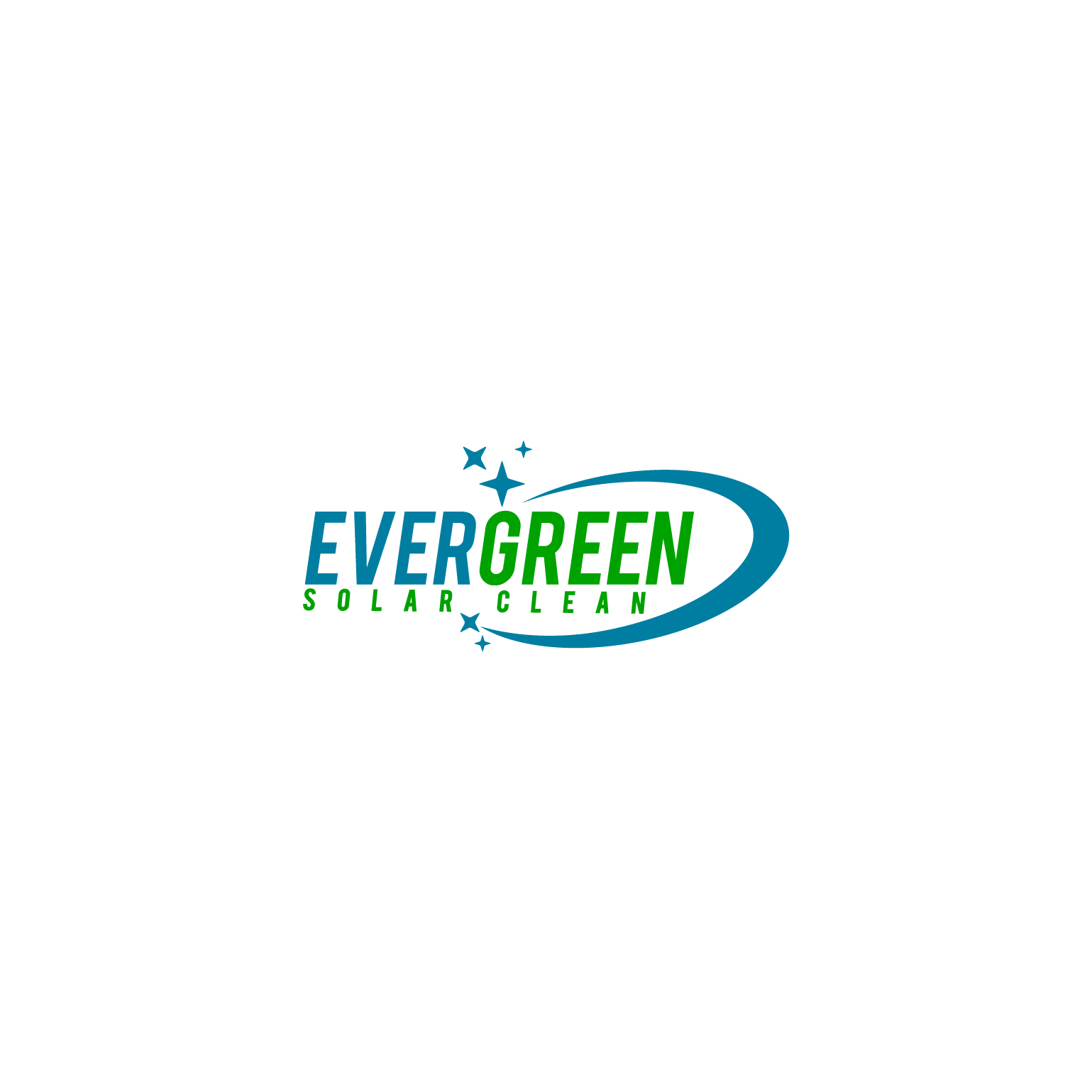 Diseño de Logo por 4tech services para Evergreen Solar Clean | Diseño #27706713