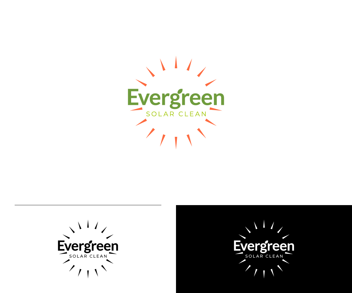 Diseño de Logo por WahyuHMD para Evergreen Solar Clean | Diseño #27707165