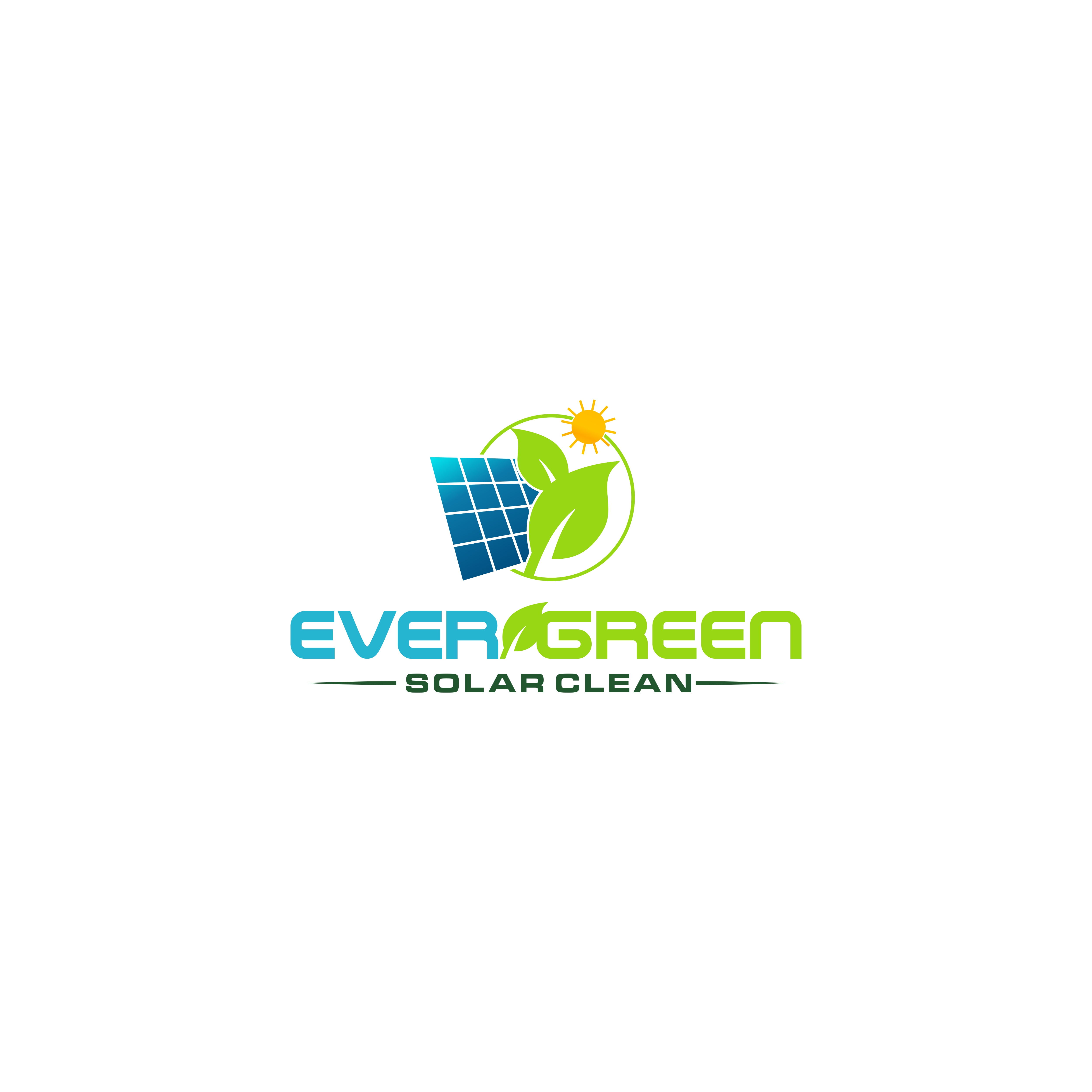 Logo Design by Kreative Soul for Evergreen Solar Clean | Design #27731348