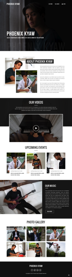 Web Design by pb for this project | Design: #27711607