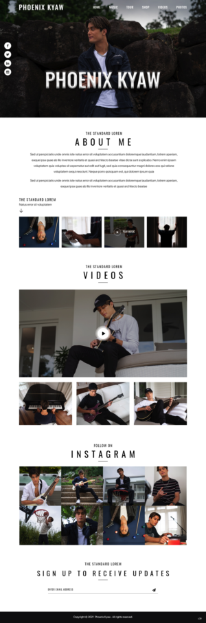 Web Design by pb for this project | Design: #27711609