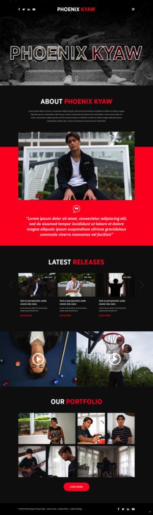 Web Design by pb for this project | Design: #27711611