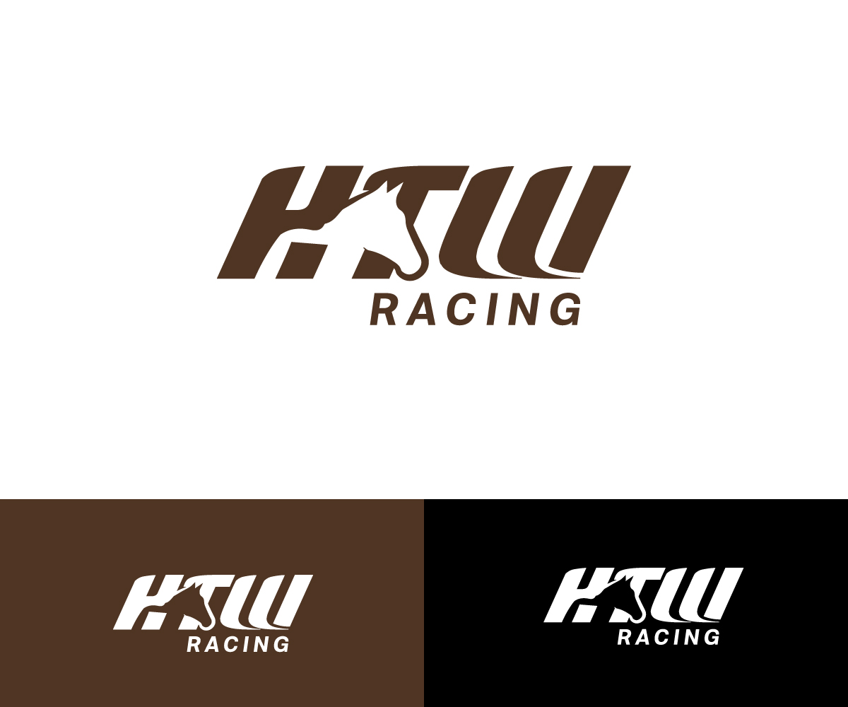 Initial Logo Design Racing Professional, Bold, Horse Racing Logo Design for KTW Racing. by ...