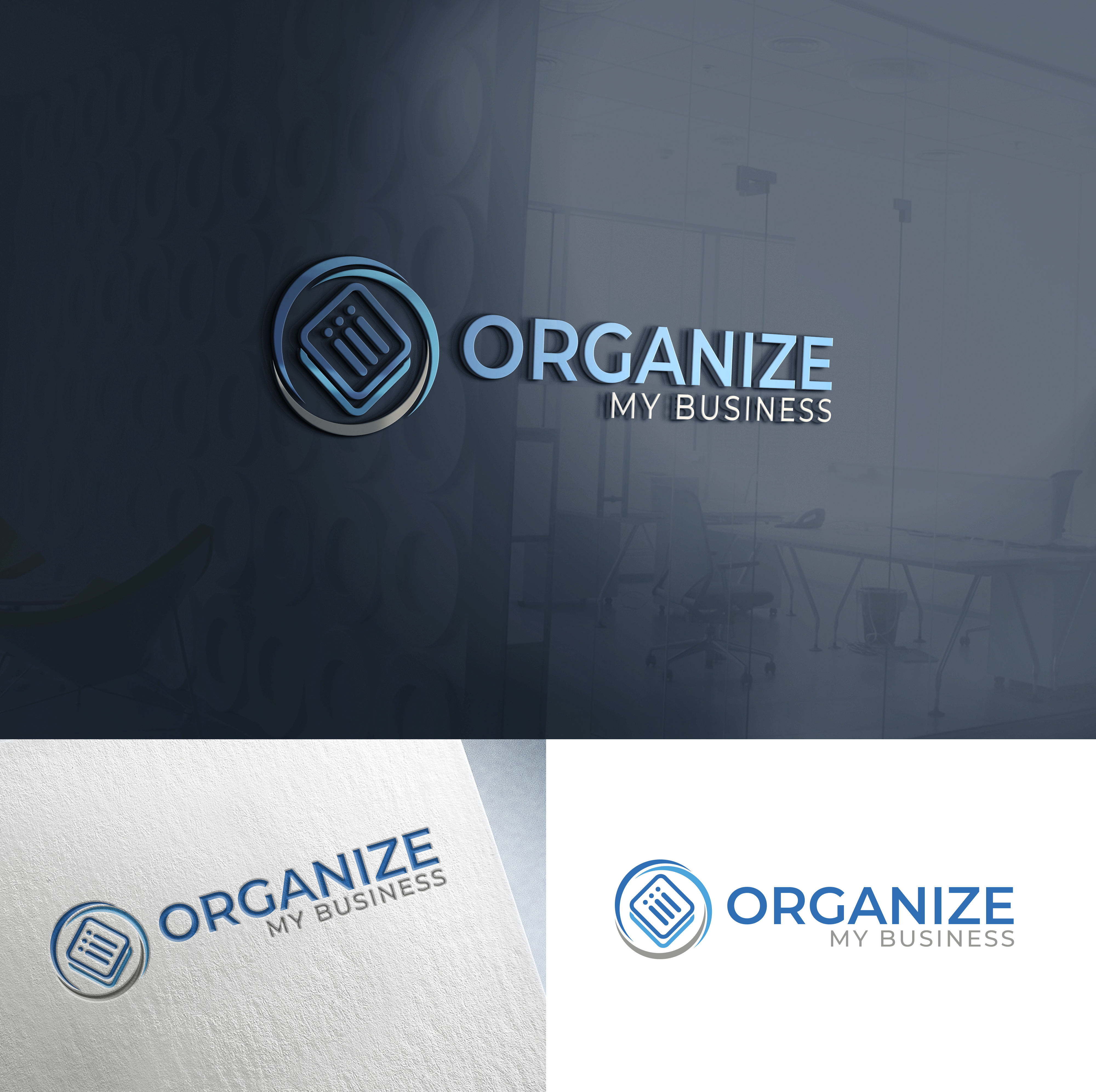 Logo Design by Taya Bright for Organize my Business  | Design #27711492