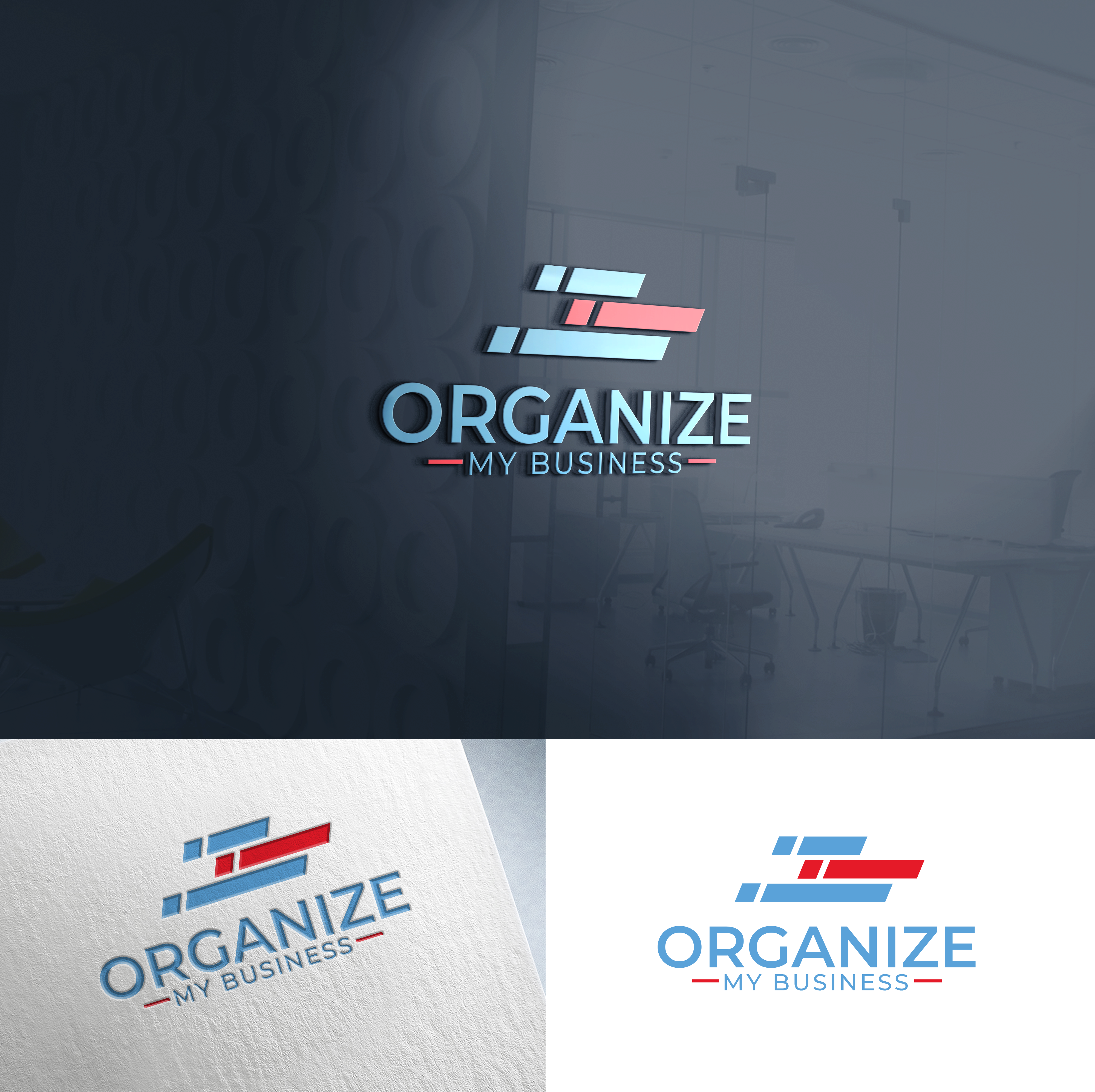 Logo Design by Taya Bright for Organize my Business  | Design #27711500