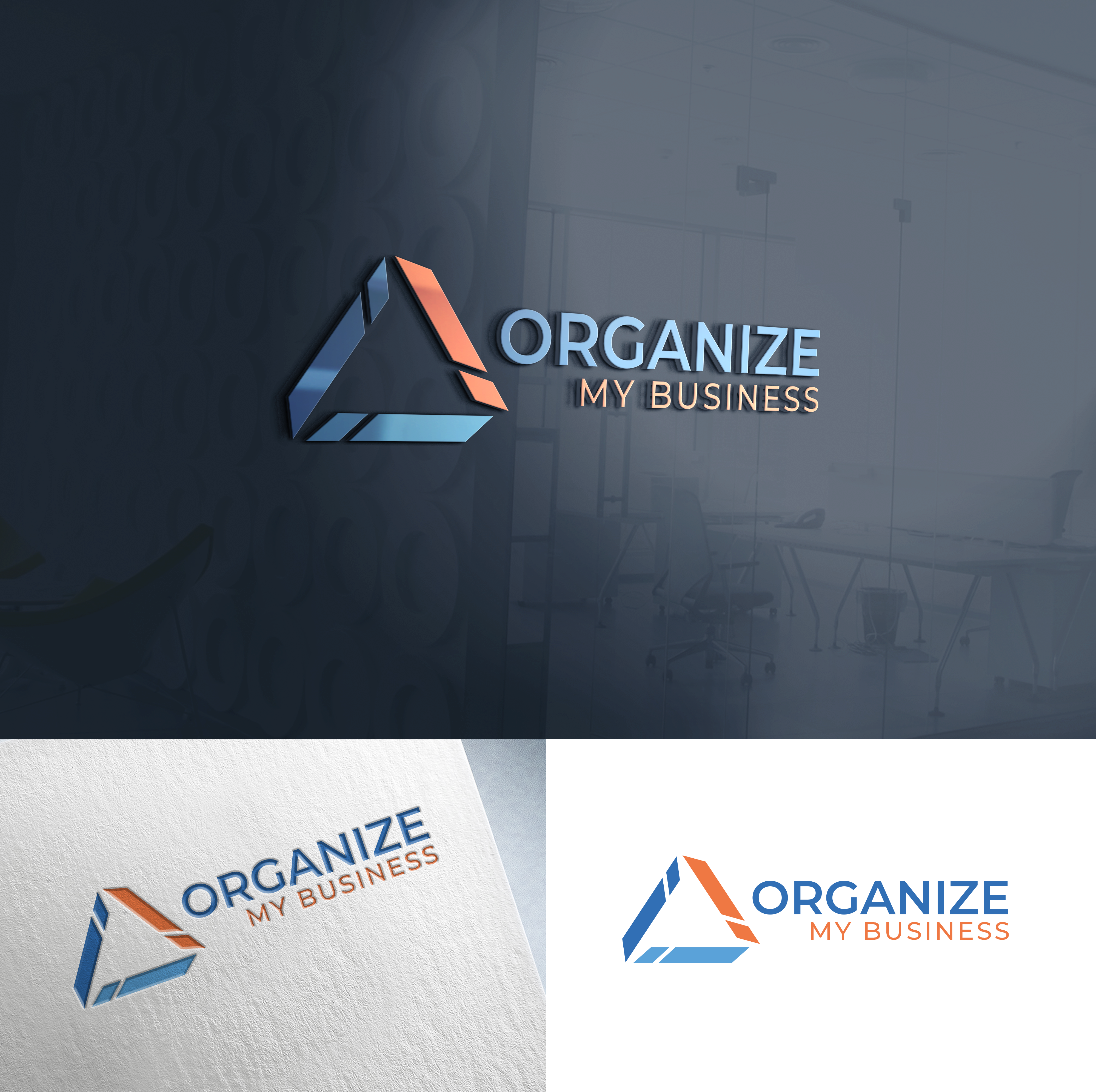 Logo Design by Taya Bright for Organize my Business  | Design #27711503