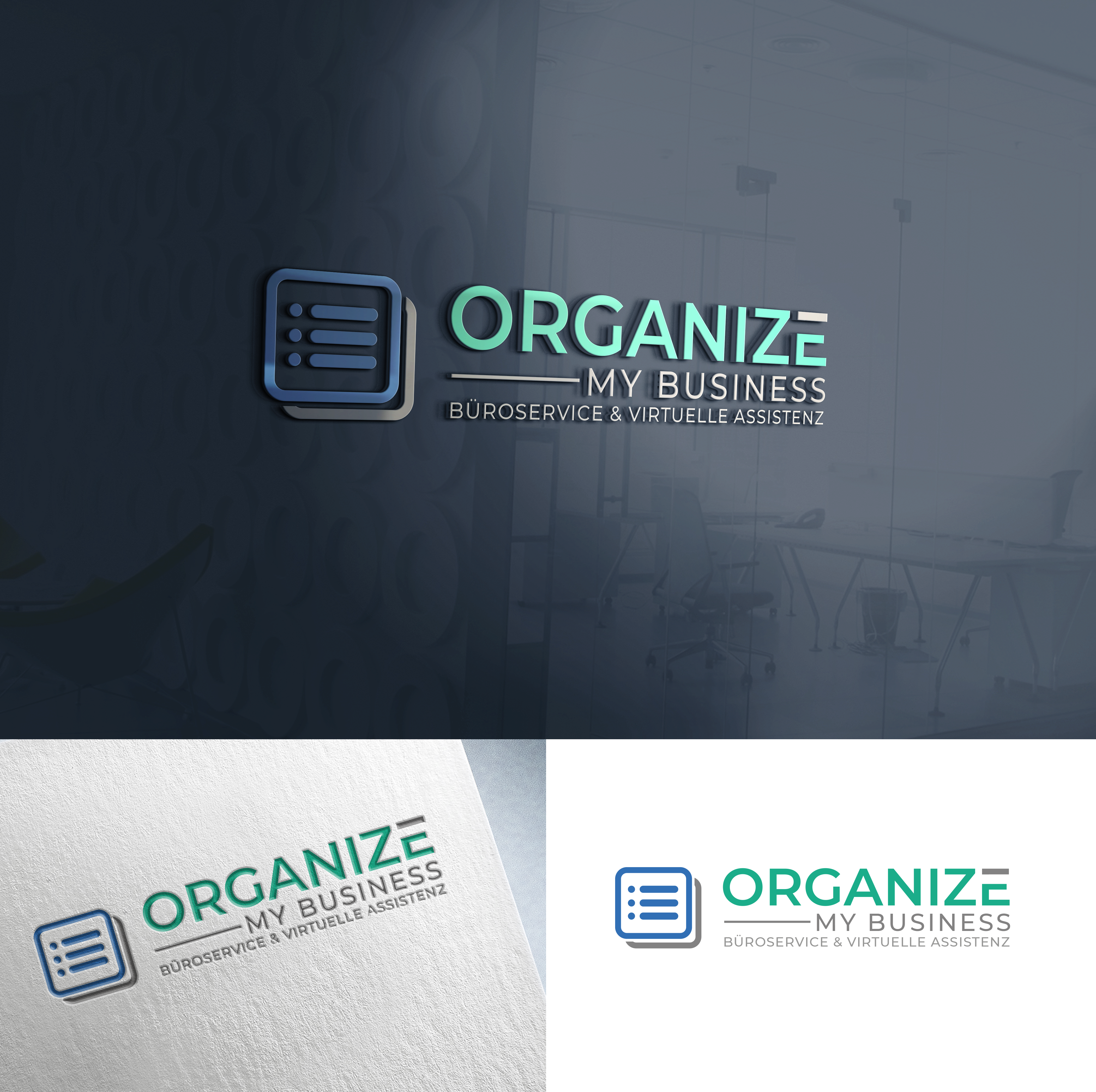 Logo Design by Taya Bright for Organize my Business  | Design #27712187