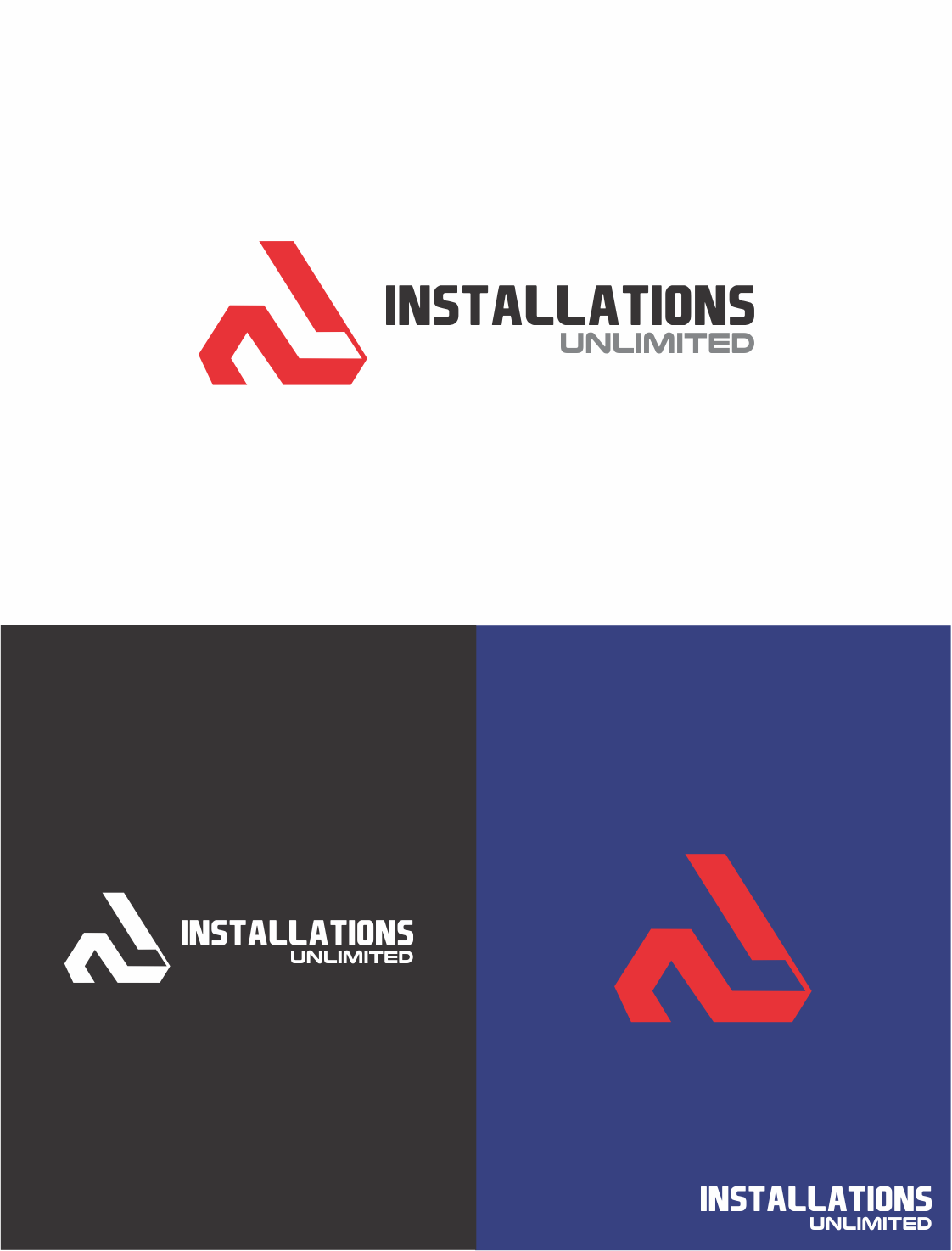 Logo Design by ree23 for Installations Unlimited | Design #27710340