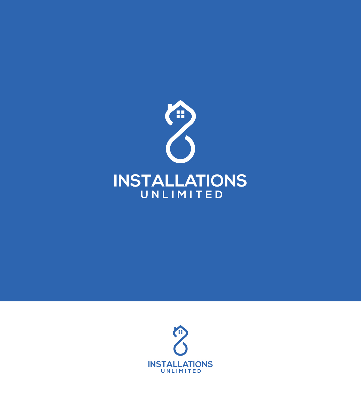 Logo Design by ecorokerz for Installations Unlimited | Design #27713831