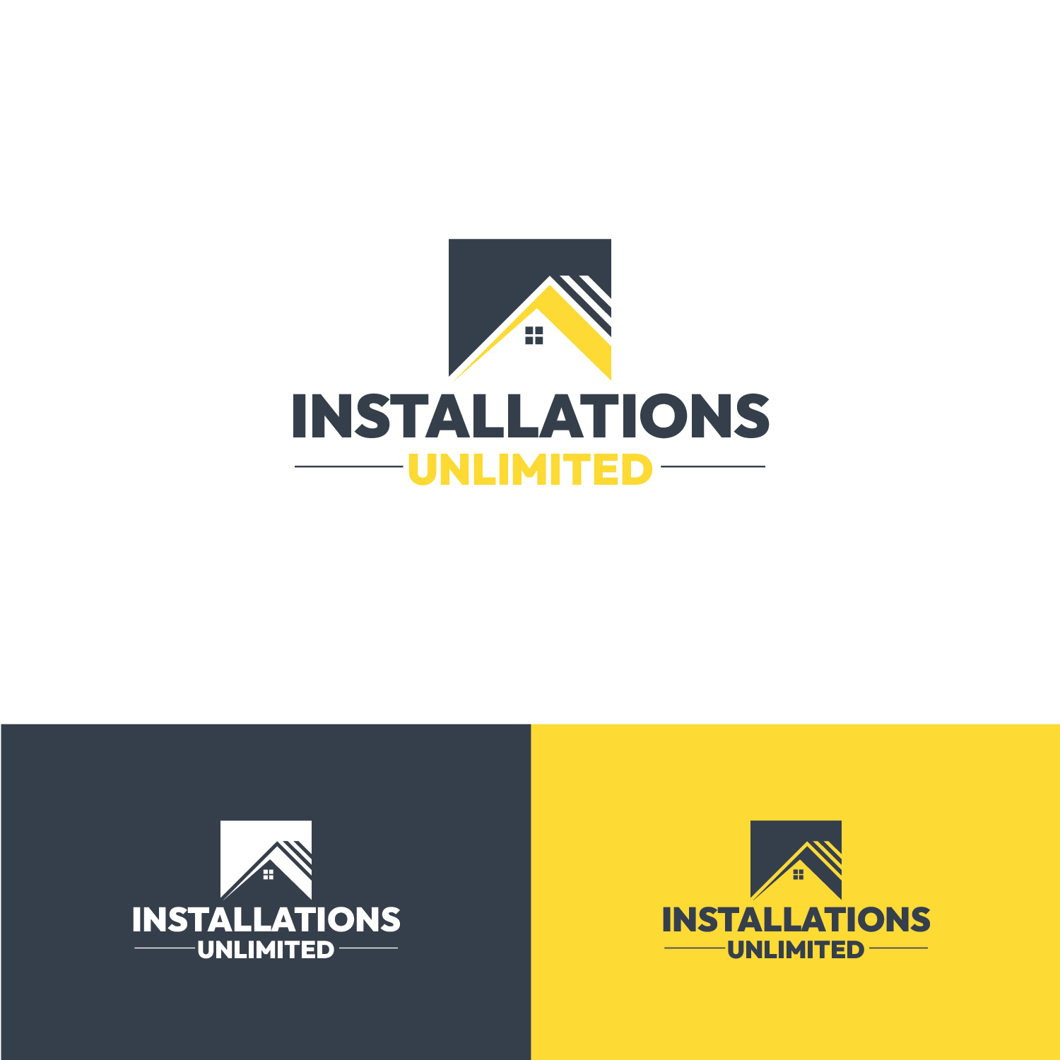 Logo Design by Maxo-Biz for Installations Unlimited | Design #27719520