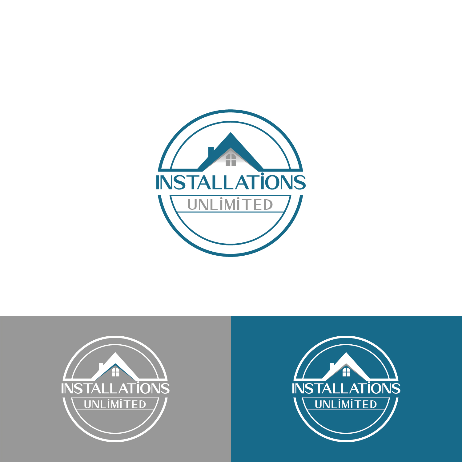 Logo Design by Maxo-Biz for Installations Unlimited | Design #27719521